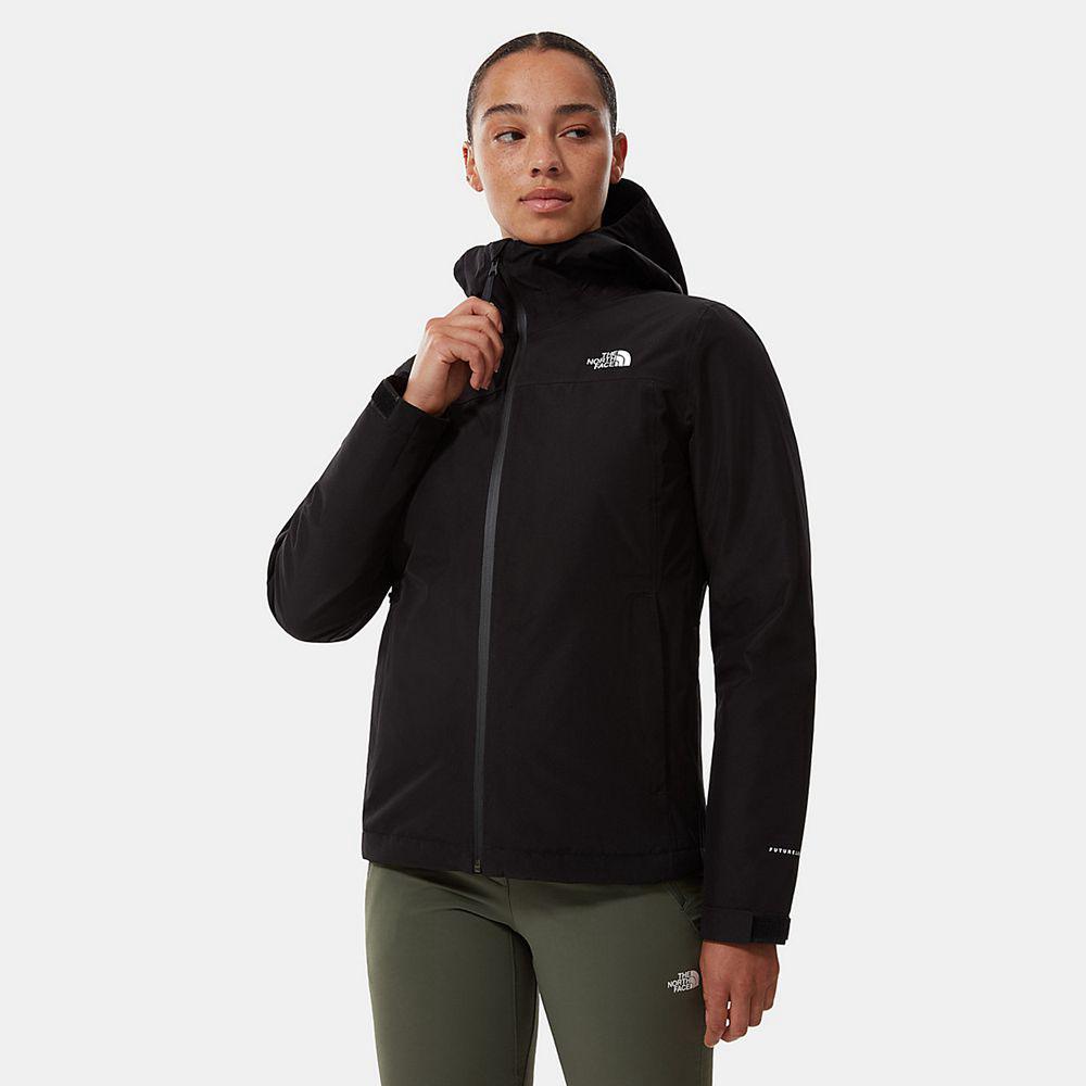 The North Face Dryzzle Futurelight™ Insulated Γυναικεια Αδιάβροχο Μπουφάν - Μαυρα (TUZS85649)
